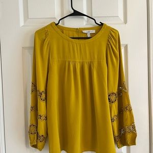 Loft long sleeve blouse
